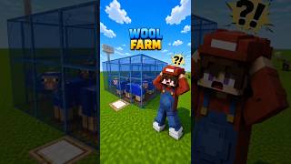 WOOL FARM IN MINECRAFT