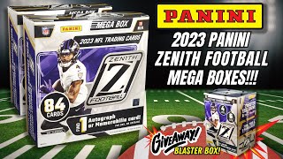 EPIC PULLS! ROOKIE AUTO, STROUDS AND ANTHONY RICHARDSON!💥 2023 PANINI ZENITH FOOTBALL MEGA BOXES! 💥