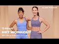 Liza Koshy Crushes This 15 Minute HIIT Workout With Jenna Willis| POPSUGAR FITNESS