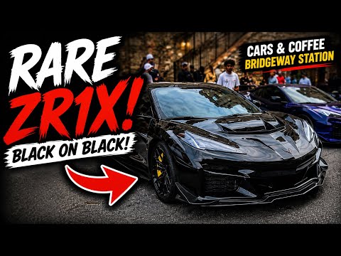 Exotics, Muscle Cars & a Black-On-Black ZR1X C8 Corvette!