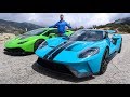 DRIVING IN CAPTAIN SPARKLEZ $500,000 FORD GT!