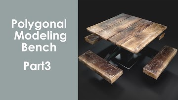 Polygonal Modeling in 3ds Max: Create a Bench (Step-by-Step) | Hindi-Urdu Part-3