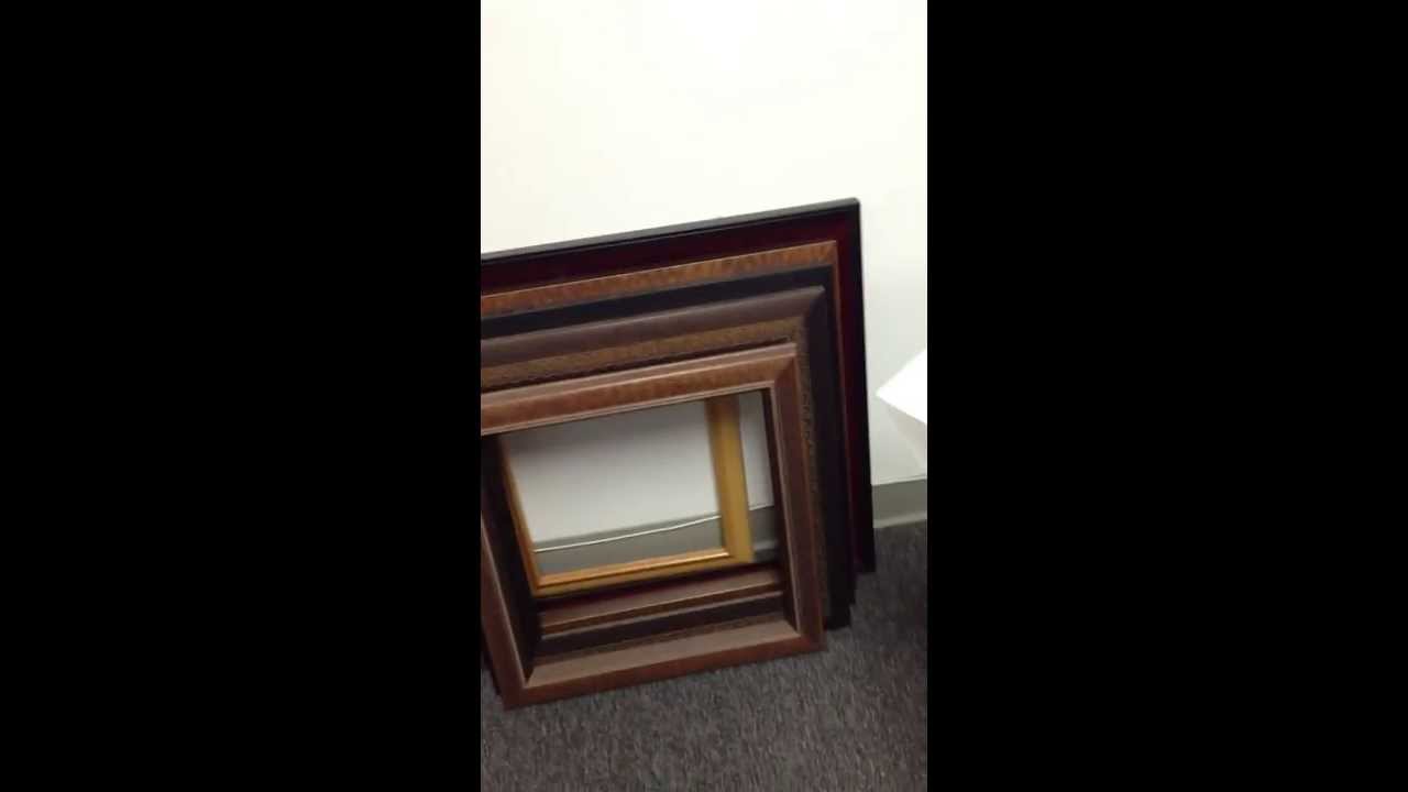 Pre-Made Picture Frames in Standard Sizes by Karen's Detail Custom Frames, Orange County CA