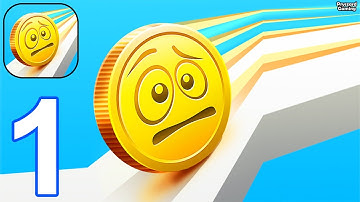 Coin Rush - Gameplay Walkthrough Part 1 Levels 1-14 (iOS, Android)