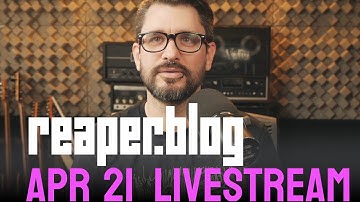 KVR Audio Developer Challenge, ReaPizza, and more - April 21 2023 Livestream recap