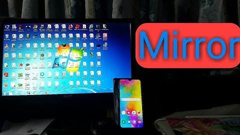 How to mirror your android screen to your Windows 7 laptop and desktop