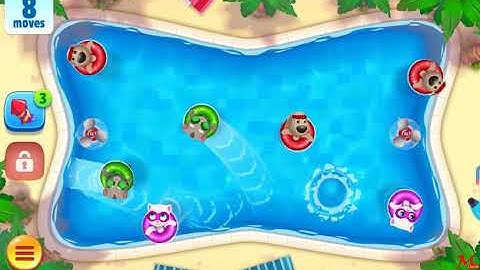 Talking Tom Pool Level 21 - Walkthrough
