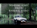 【Turbo Sound】Winding Road Drive (1993) SAAB 900 in the heavy rain / 雨の碓氷峠  ~Binaural Audio~