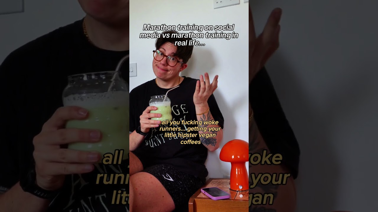 Marathon training on social media vs marathon training in real life...