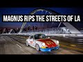 Magnus Walker Porsche 930 Turbo on the streets of Los Angeles
