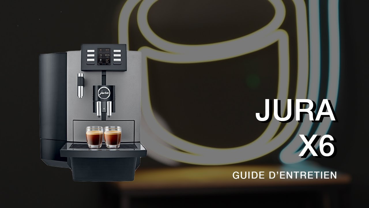 Comment faire le nettoyage du groupe café de la Jura 