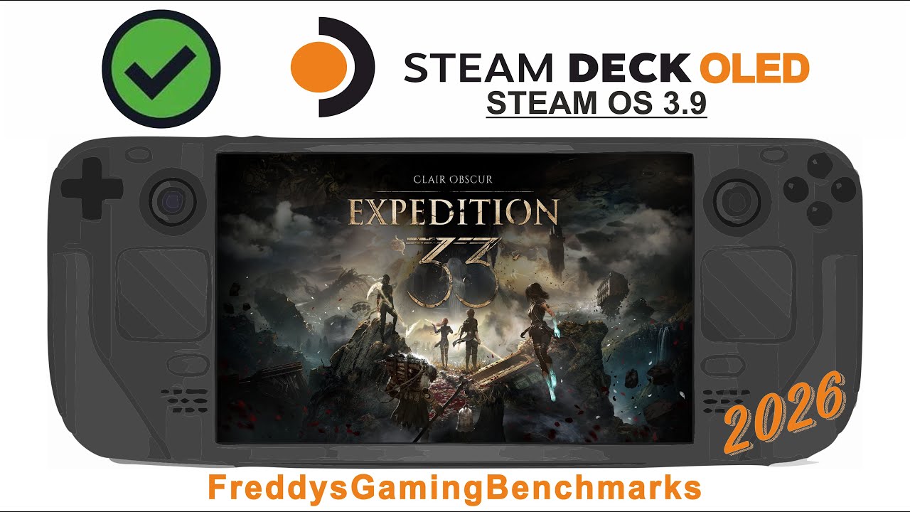 Clair Obscur Expedition 33 (Test 01.2026) on Steam Deck OLED with