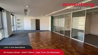 40 Hudson Street - 204m² Office - Cape Town, De Waterkant