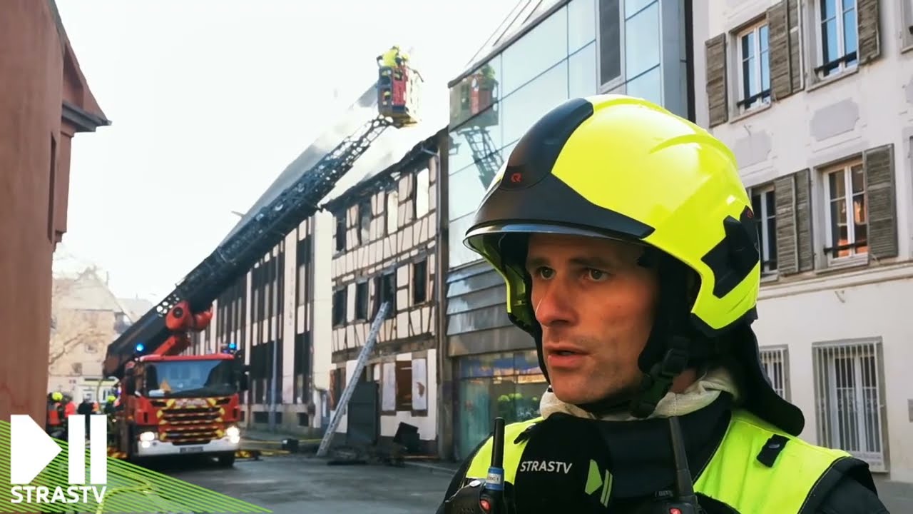 Incendie à la Maison Mimir à Strasbourg