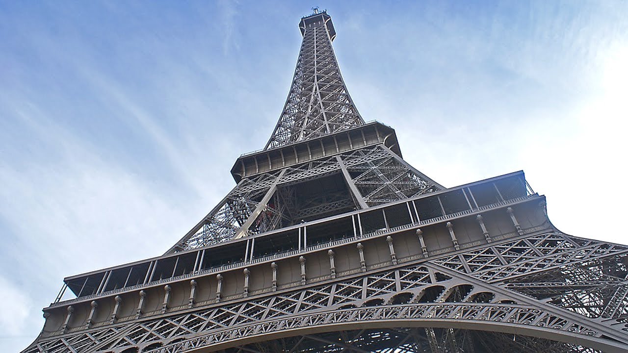 Inside the Eiffel Tower - Paris - YouTube