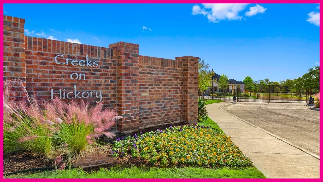 Neighborhood Tour Creeks On Hickory • Frisco Tx YouTube