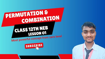 Permutations and combinations 12th Part 1 | Exercise target 🎯 A+ #neb #permutations_and_combinations