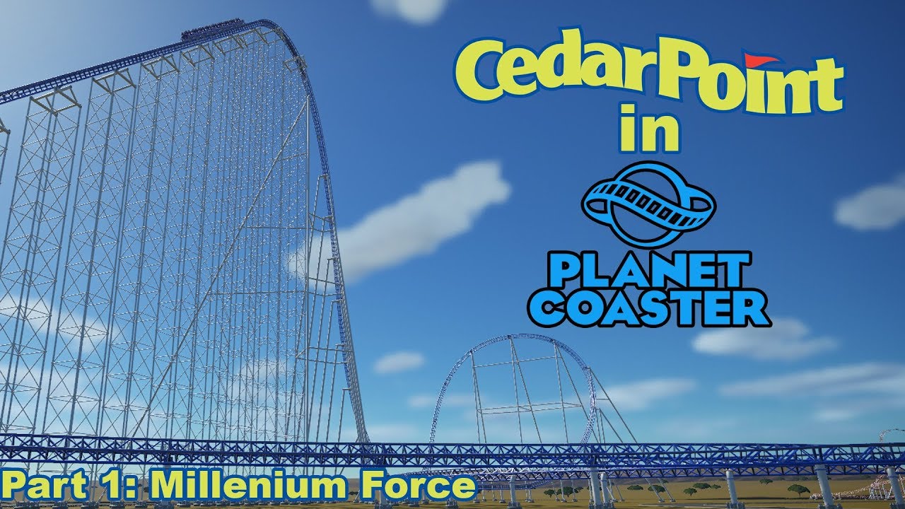 Cedar Point in Coaster Part 1 Millennium Force YouTube