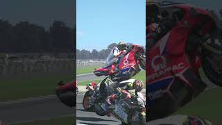 PECCO BAGNAIA DI SERUDUK MARQUEZ😱😱