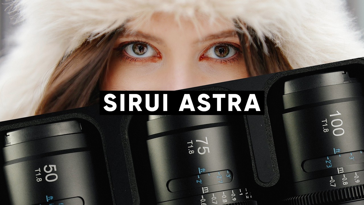 Полный обзор новых Sirui Astra: 50mm, 75mm, 100mm T1.8. Первые полнокадровые анаморфные объективы.