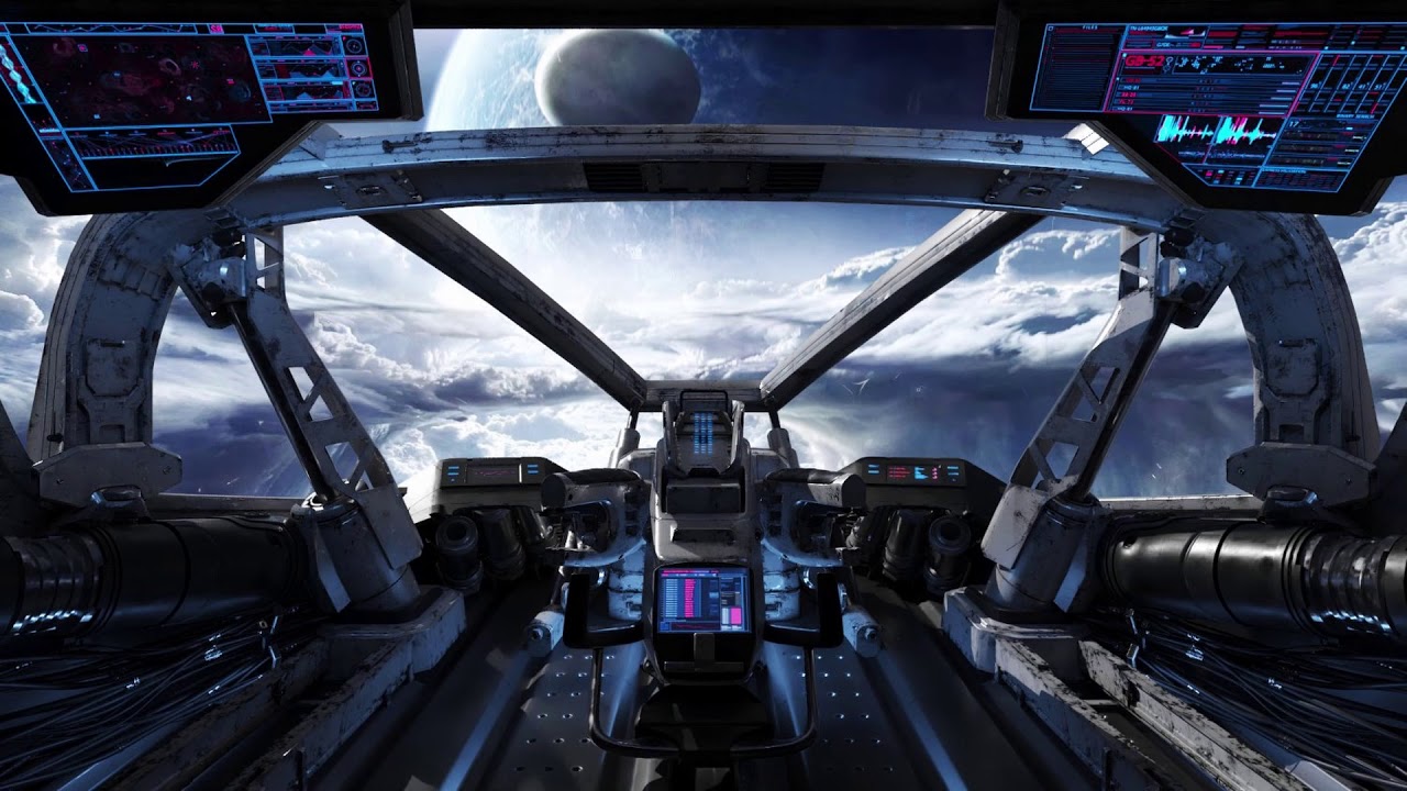 Space Ambience Deep White Noise Spaceship Sounds for Sleeping Starship ...