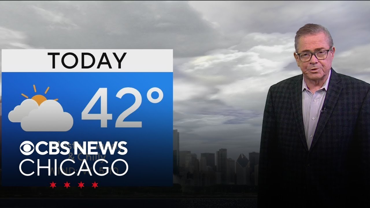 Mostly cloudy with 40s for highs in Chicago - YouTube