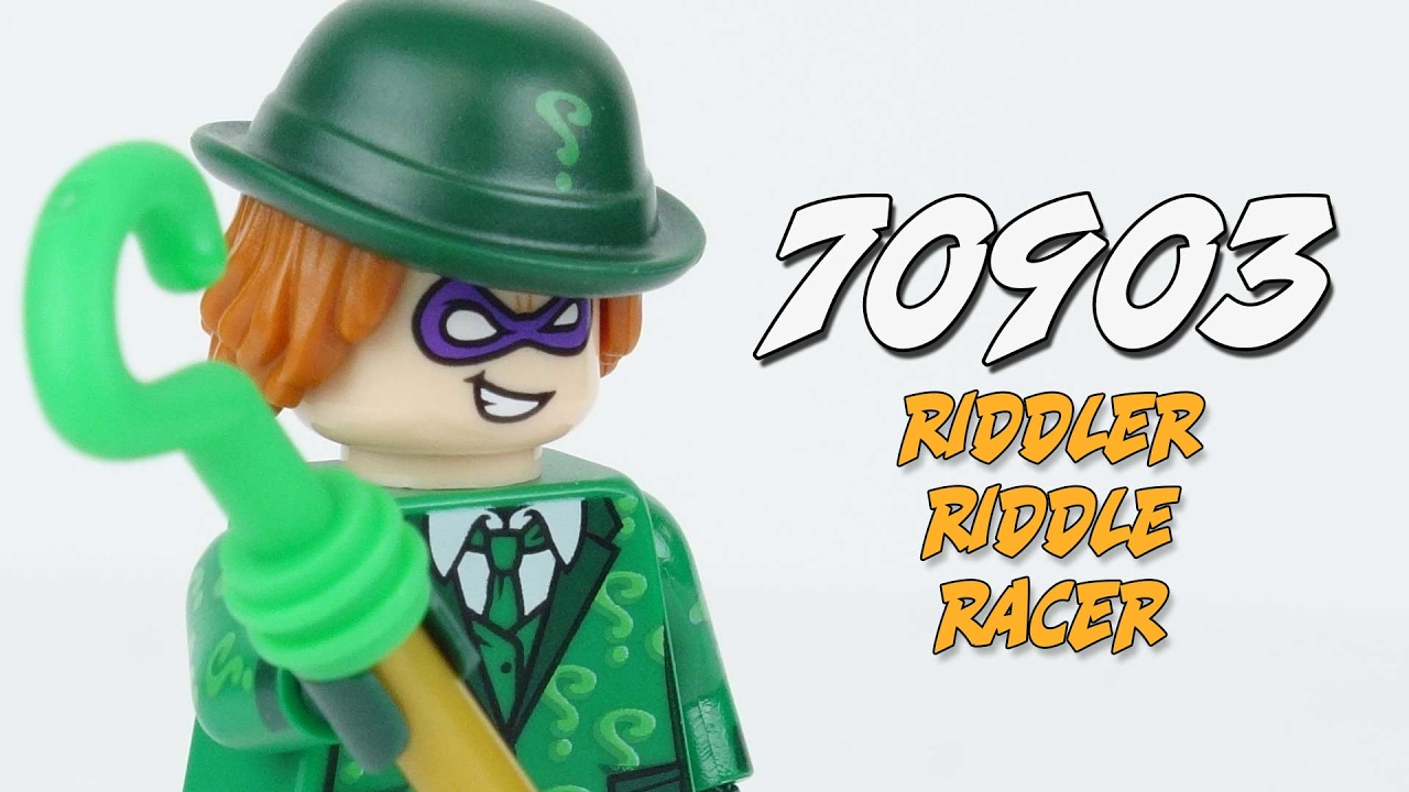 LEGO Speed Build and Review of Riddler Riddle Racer (Set 70903)