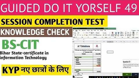 GUIDED DO-IT-YOURSELF SESSION 49 | BS-CIT SESSION 25 (HINDI) 