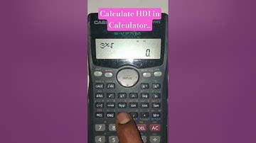 HDI calculation step
