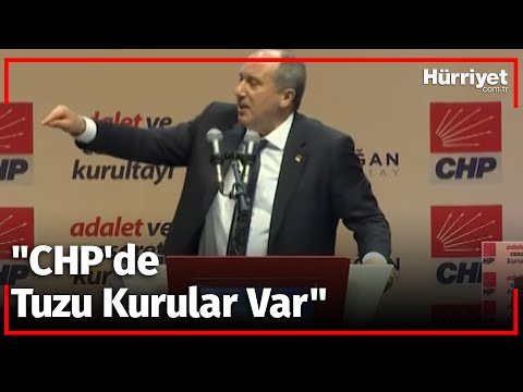 Muharrem İnce, CHP Kurultayı'nda Konuştu