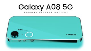 Samsung A08 5G - 50MP Camera | Dimensity 6400 | 6600mAh Battery | 128GB Storage //Galaxy A08