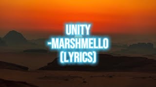 Unity-Marshmello (lyrics video) Resimi