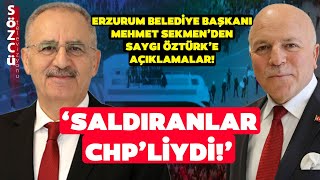 Erzurum Belediye Başkanı Mehmet Sekmen Saygı Öztürk'e Konuştu! Flaş Ekrem İmamoğlu Sözleri