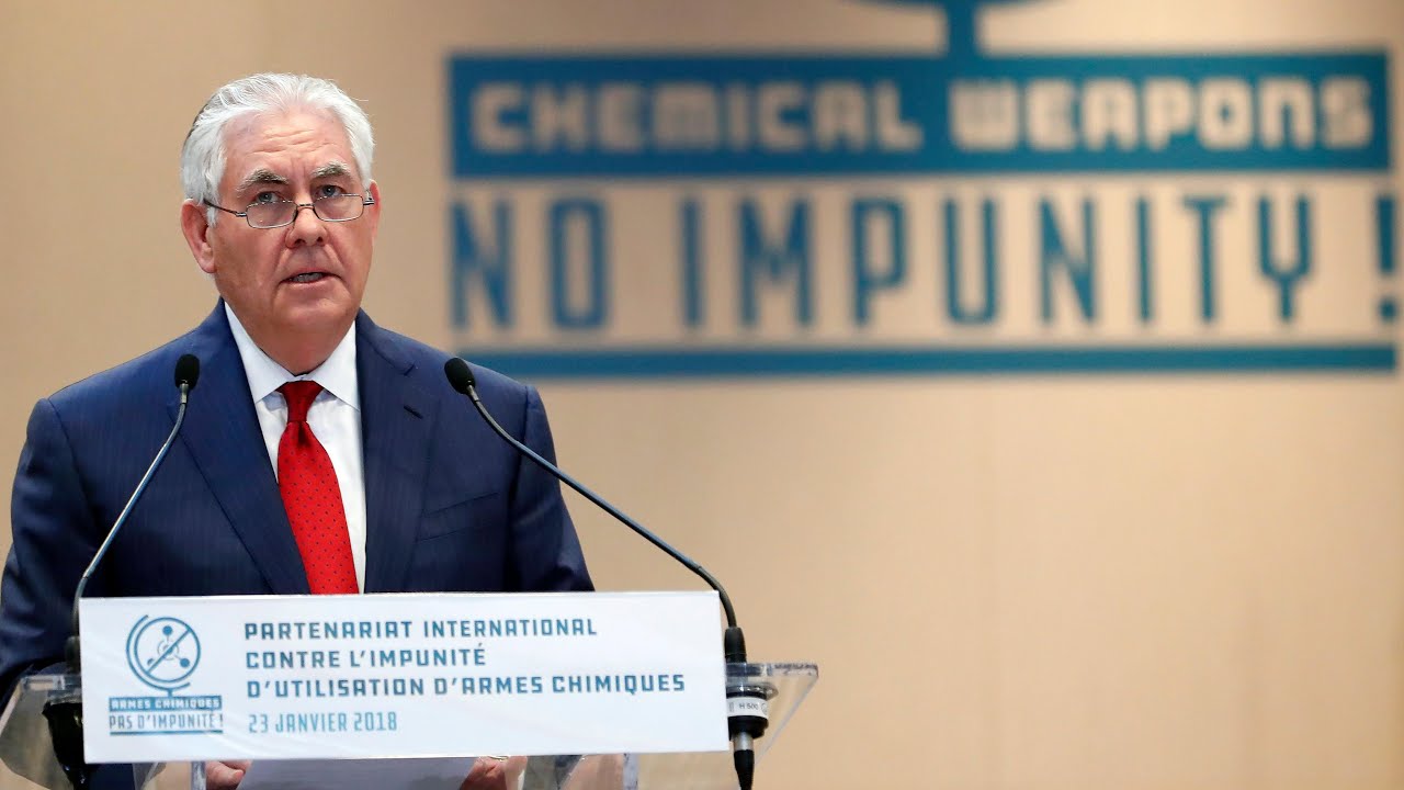 Rex Tillerson: Russia responsible for Syria chemical attacks