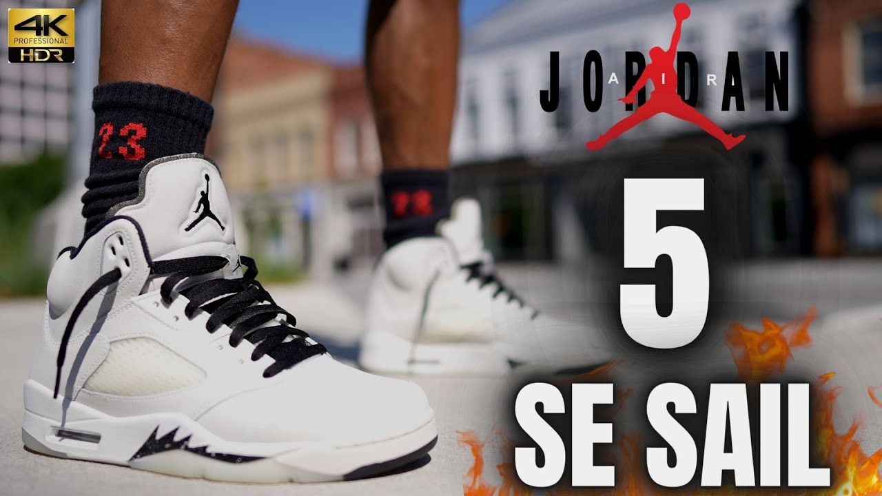 SLEEPER OF THE MONTH JORDAN 5 SE SAIL DETAILED REVIEW & ON FEET W