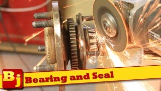 Howto Remove A Rear Axle Bearing  Change Axle Seal