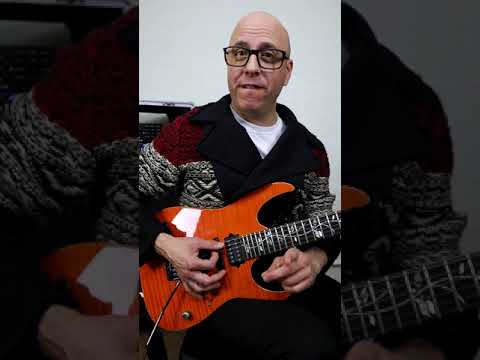 COMO IMITAR VIOLIN EN LA GUITARRA - 💥Técnica de Guitarra Eléctrica #shortguitar