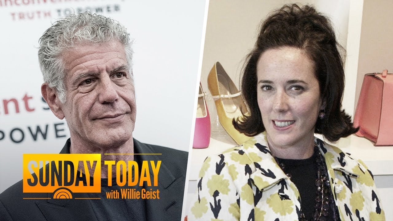 Anthony Bourdain And Kate Spade's Deaths Spotlight Alarming Public health  Trend | Sunday TODAY - YouTube