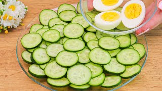 Essen Sie diesen Gurkensalat jeden Tag zum Abendessen und Sie werden Fett verlieren -15 kg pro Monat