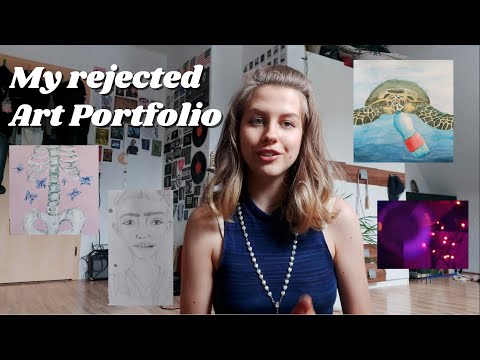 Roasting my Rejected Art Portfolio (UDK Berlin Fine Arts)