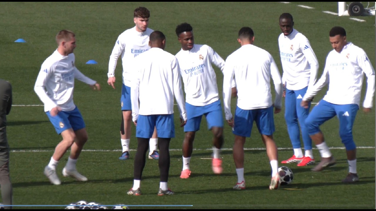 Vini Jr, Mbappe, Trent A-A, train ahead of crucial UCL showdown with Benfica