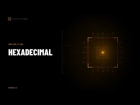 Why Programmers Use Hexadecimal | From Sand to Code | EP14