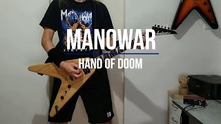 Manowar   -   Hand Of Doom    (Rhythm Guitar Cover)