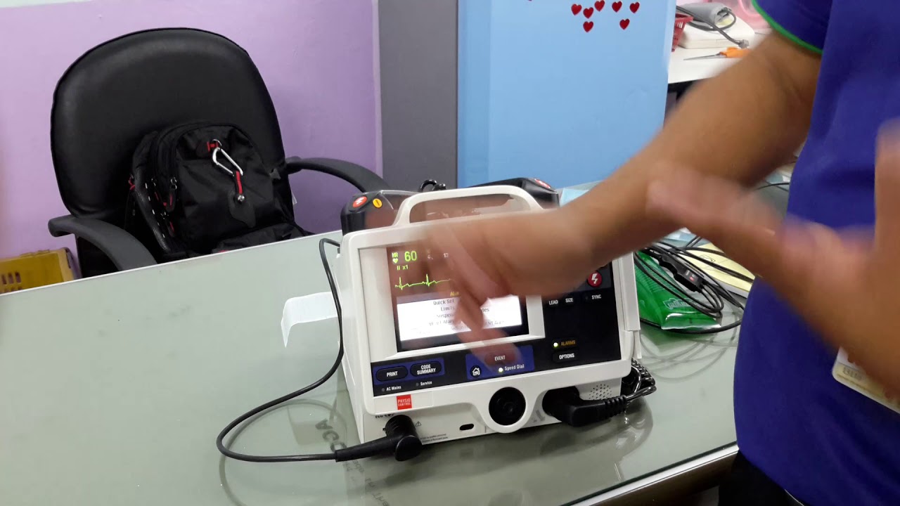 Defibrillator  ยี่ห้อLIFEPAK รุ่น20e