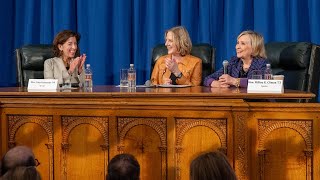 Alumni Weekend 2023: A Conversation with Hillary Clinton ’73 and Gina Raimondo ’98
