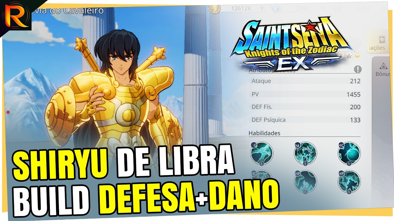ESSA BUILD TRANSFORMA O SHIRYU EM UMA MURALHA | SAINT SEIYA EX