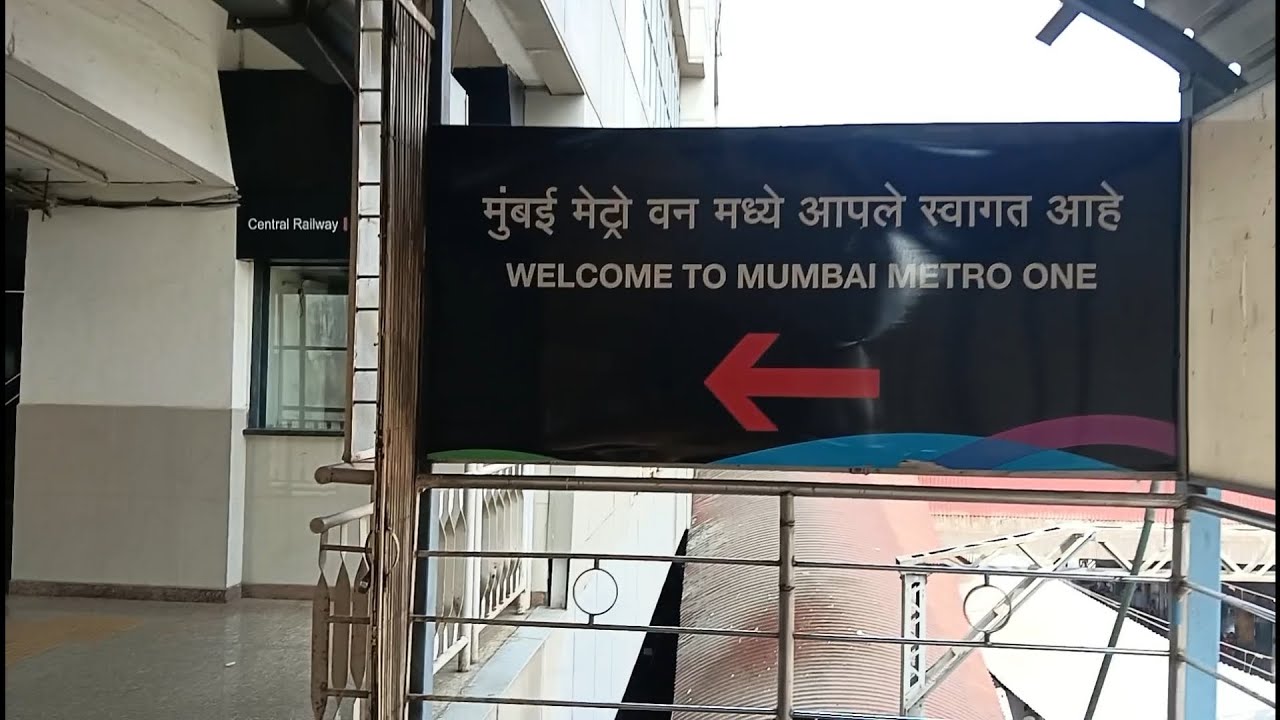 arriving-in-ghatkopar-metro-station-and-it-s-overview-youtube