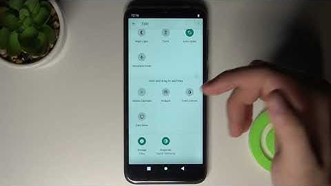 OUKITEL C15 Pro Customize Notification Bar Icons & Shortcuts