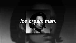 RAYE, Ice Cream Man. | slowed + reverb | Resimi