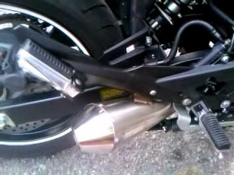 yamaha xj6 exhaust system